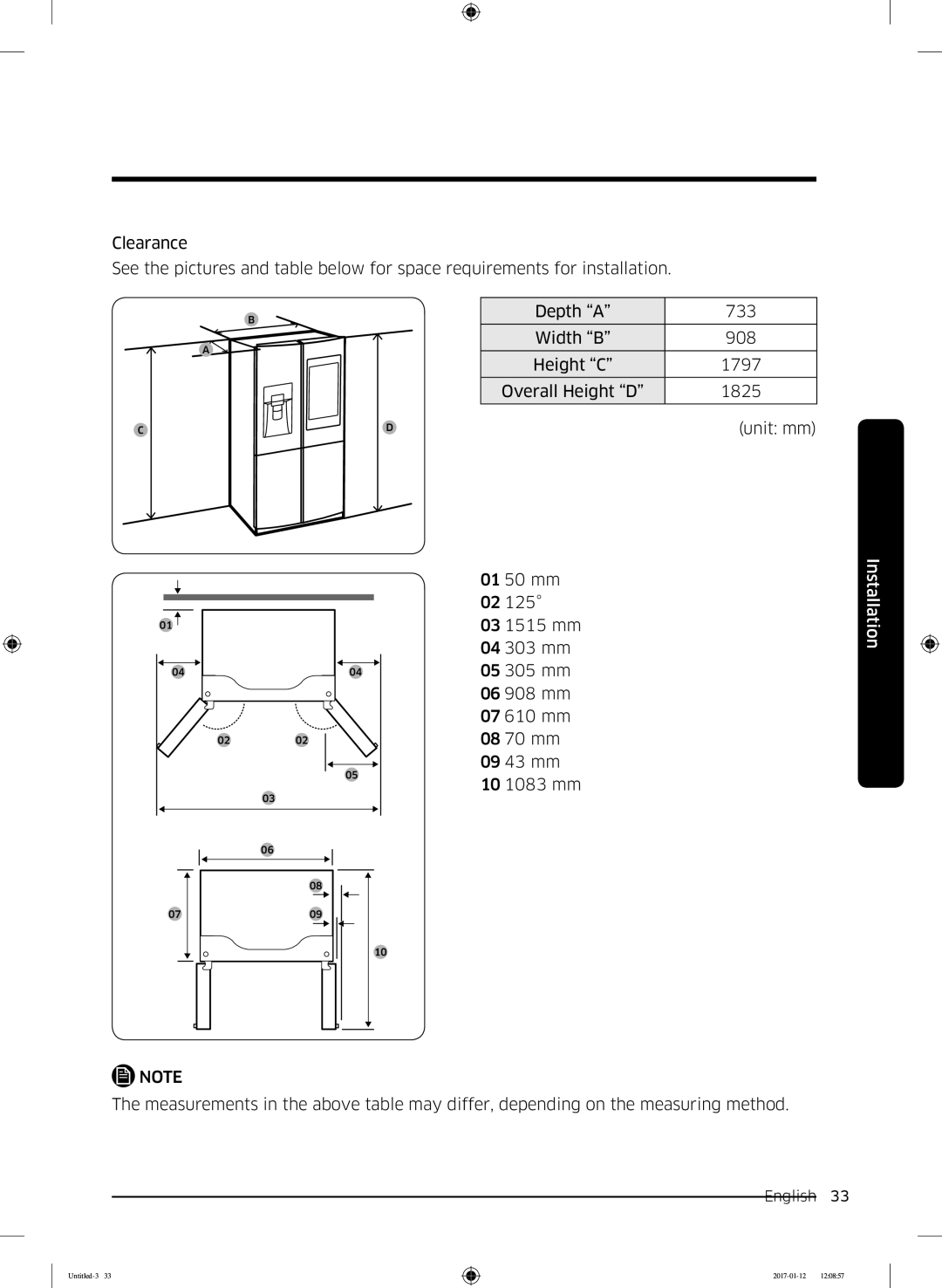 Samsung RF56K9540SR/EU manual English 33  